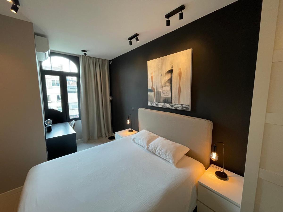 3 Room Luxury Design Apartment With Airconditioning, Close To Gent St-Pieters Station Eksteriør billede